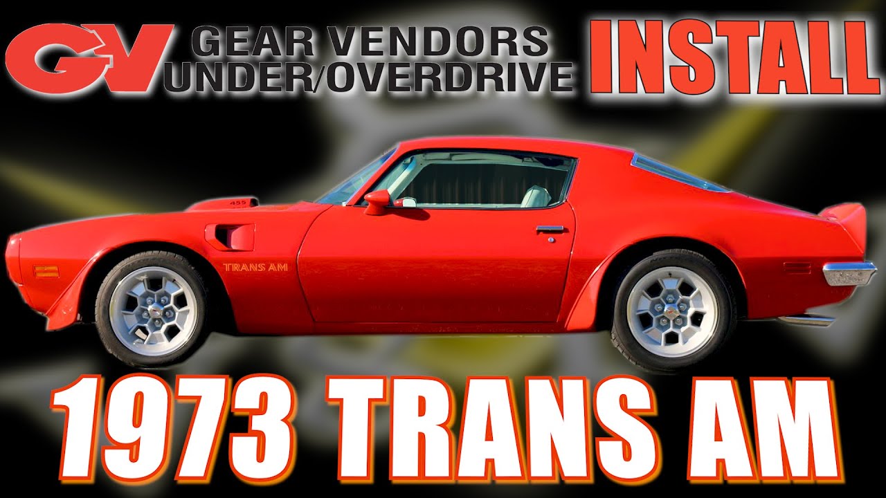 1973 Pontiac Trans Am 455 EFI and Gear Vendors Overdrive Install V8 Speed and Resto Shop