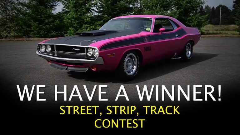 We Have A Winner!  Street, Strip, Track Contest Muscle Car Of The Week Episode 278 V8TV