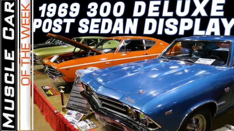 1969 Chevelle 300 Deluxe Post Sedans at 2019 MCACN – Muscle Car Of The Week Video Episode 347