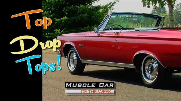 Favorite Convertibles From The Brothers Collection Muscle Car Of The Week Video Episode 210