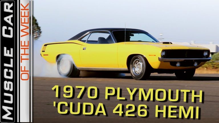 1970 Plymouth ‘Cuda 426 Hemi: Muscle Car Of The Week Episode 263 V8TV