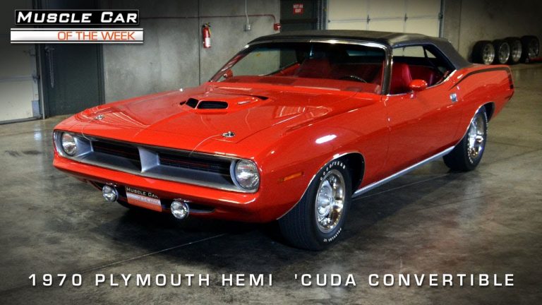 Muscle Car Of The Week Video #53: 1970 Plymouth 426 Hemi ‘Cuda #1