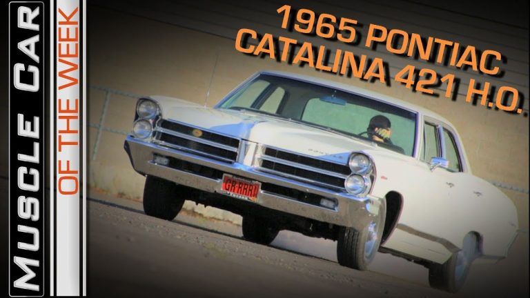 1965 Pontiac Catalina 421 H.O. 4-Speed 4-Door Sleeper: Muscle Car Of The Week Episode 251 V8TV