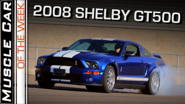 2008 Shelby GT500: Muscle Car Of The Week Video Episode 243 V8TV