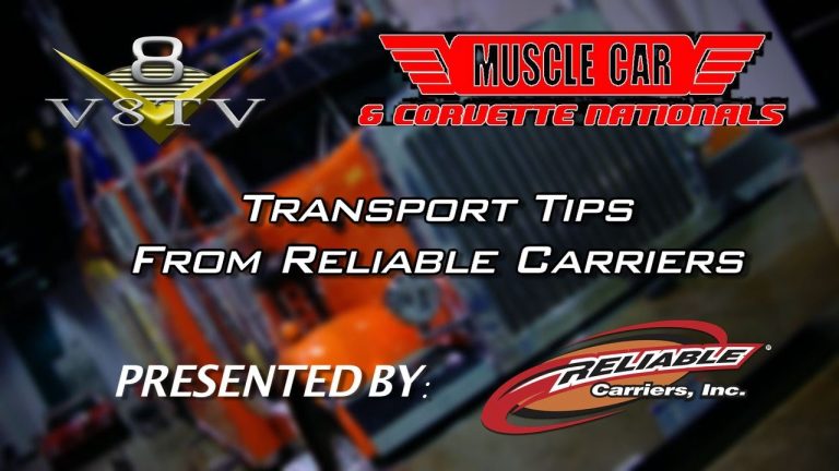 Trailering Treasure: Reliable Carriers Transports Irreplaceable Vehicles to the 2014 MCACN-Video
