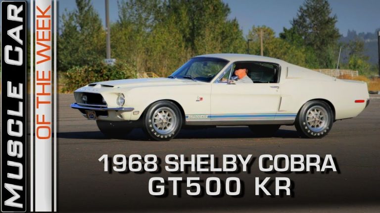 1968 Shelby GT500KR 428 Cobra Jet Review: Muscle Car Of The Week Video Episode 249 V8TV