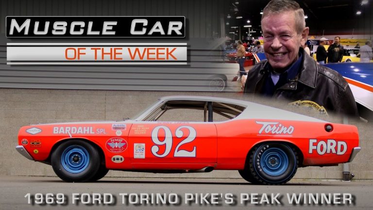Bobby Unser Interview and 1969 Ford Torino Pikes Peak Winner:  Muscle Car Of The Week Episode #200