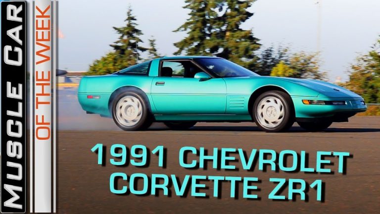 1991 Chevrolet Corvette ZR1 LT5:  Muscle Car Of The Week Episode 262 V8TV