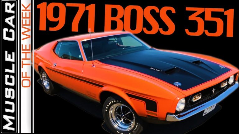 1971 Ford Mustang BOSS 351 – Muscle Car Of The Week Episode 292 V8TV