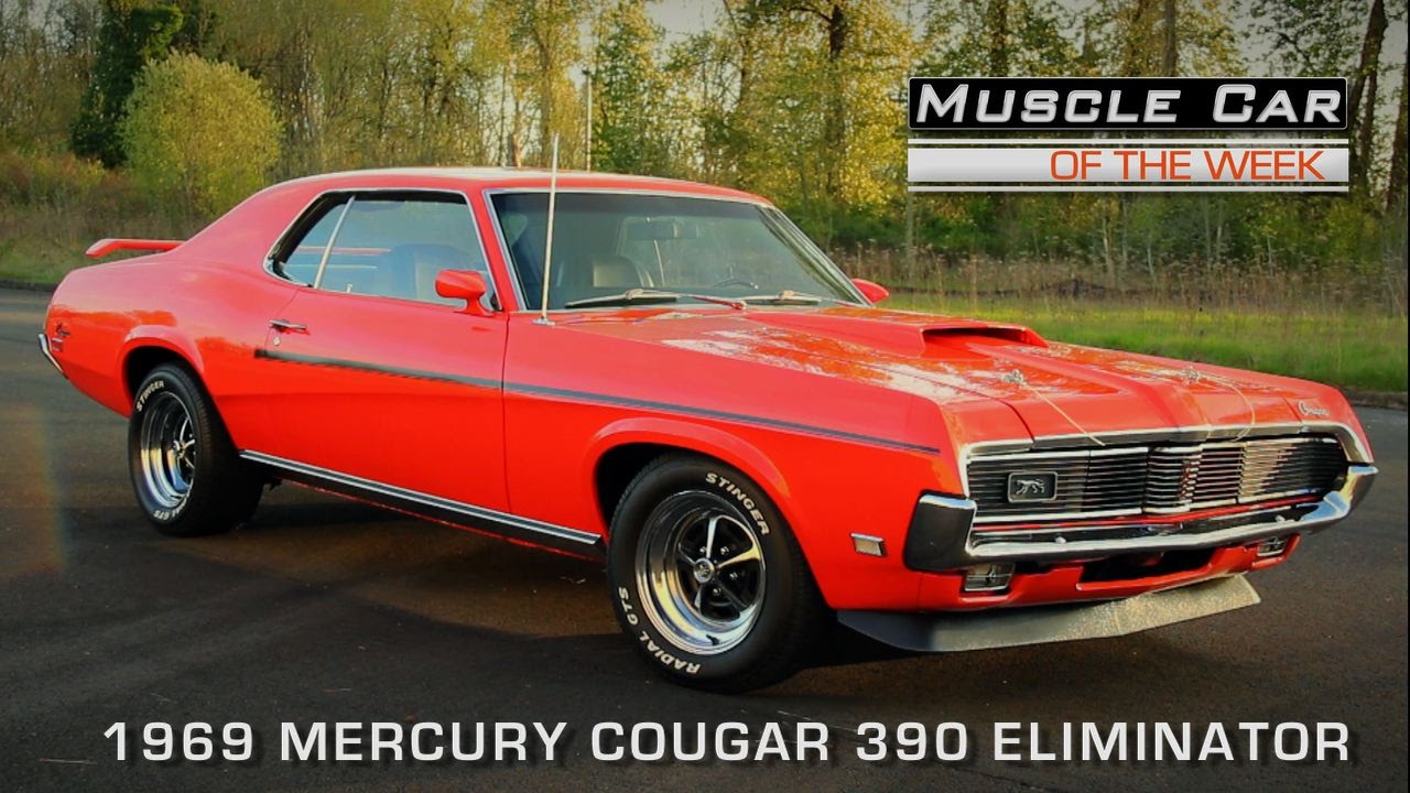 Muscle Car of the Week Video Episode 110: 1969 Mercury Cougar 390 Eliminator