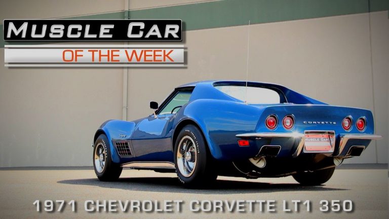 Muscle Car Of The Week Video Episode #133:  1971 Corvette LT-1