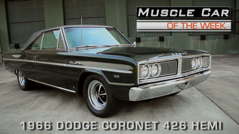 Muscle Car Of The Week Video Episode #135: 1966 Dodge Coronet 426 Hemi