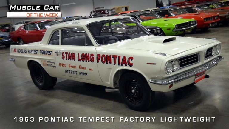 Muscle Car Of The Week Video #82: Stan Antlocer And The World’s Fastest Pontiac Tempest