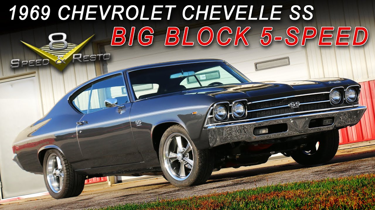 1969 Chevrolet Chevelle restoration and upgrades video at the V8 Speed and Resto Shop
