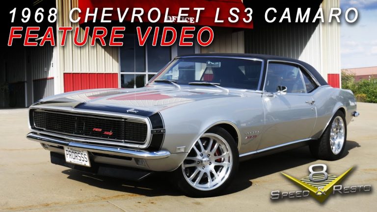 1968 Chevrolet Camaro LS3 Restomod Interior Upgrades and Driving Video V8 Speed and Resto Shop V8TV
