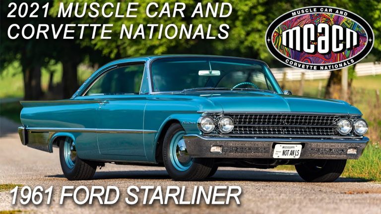 1961 Ford Starliner George Poteet Muscle Car and Corvette Nationals MCACN 2021 V8TV