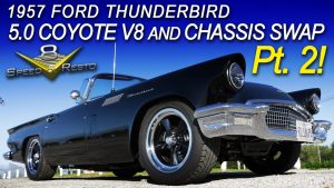 1957 Ford Thunderbird Coyote 5.0 and Chassis Swap Photos and Videos