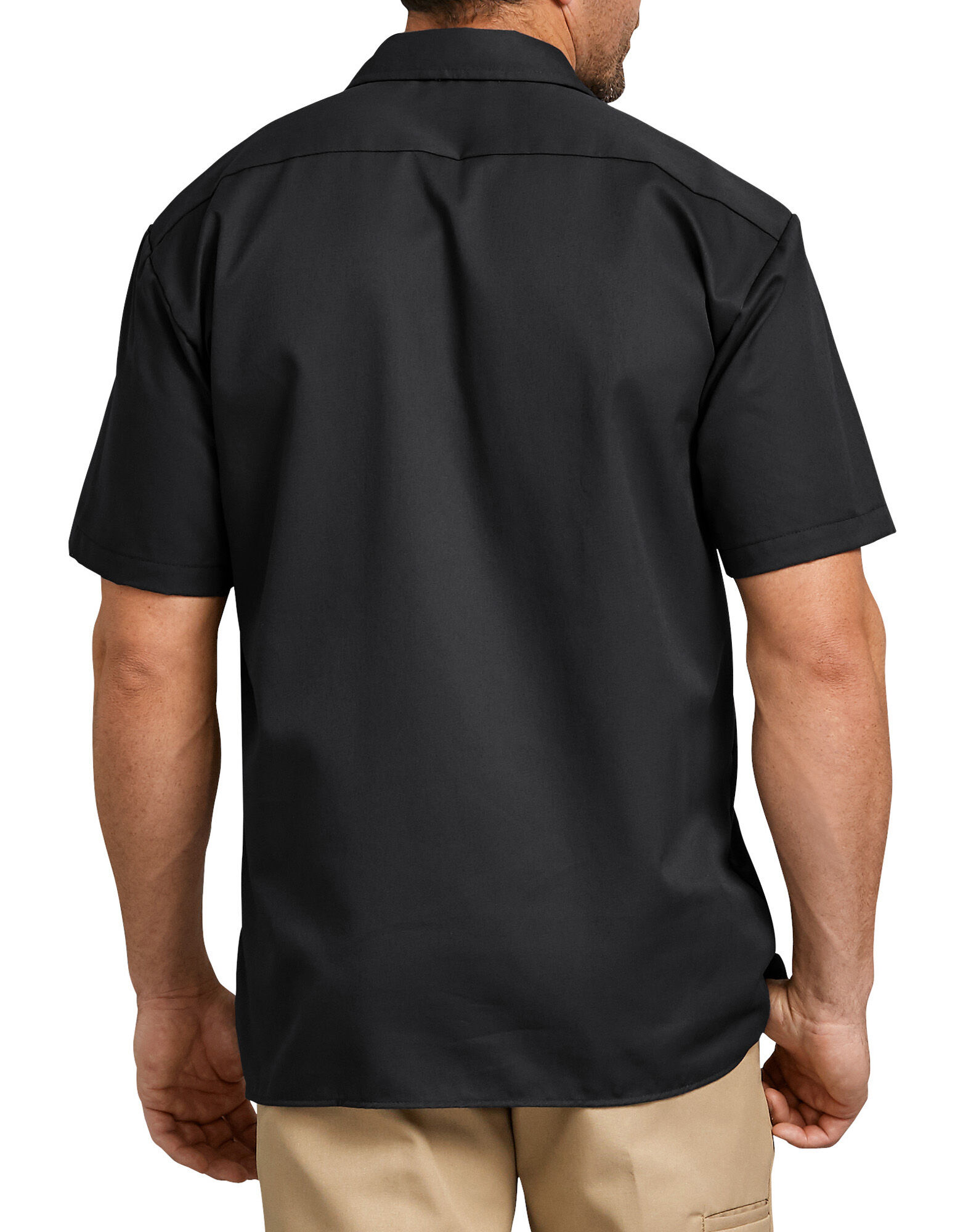 V8 Speed and Resto Shop Black Dickies Work Shirt - V8 Speed and Resto Shop