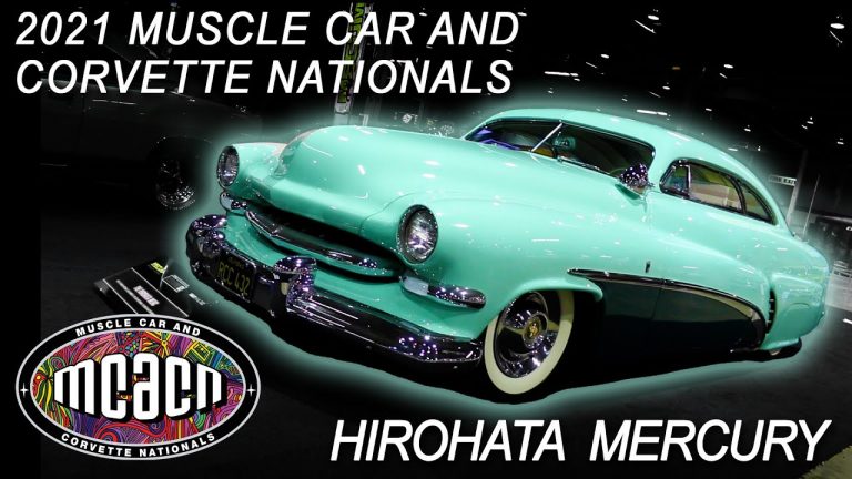 1951 Mercury Hirohata Kustom 2021 Muscle Car and Corvette Nationals MCACN 2021 V8TV