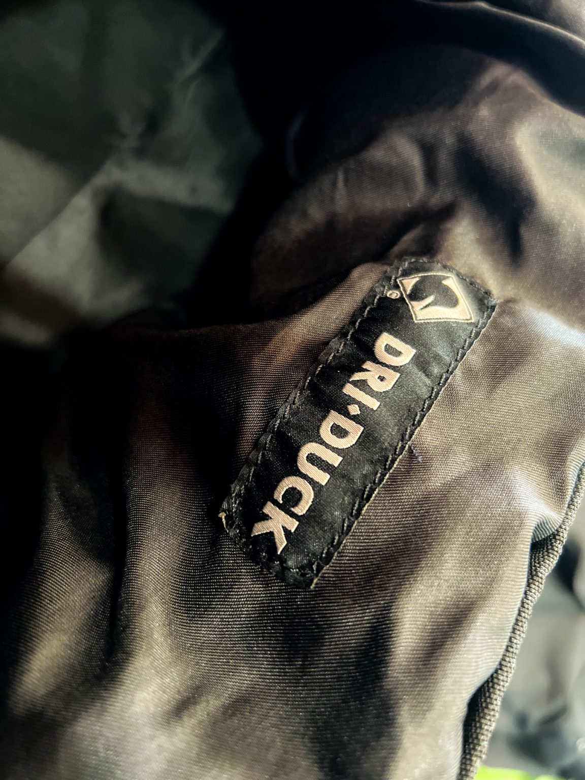 V8 Speed and Resto Shop Dri Duck Expedition Black Duffel Bag V8 Speed