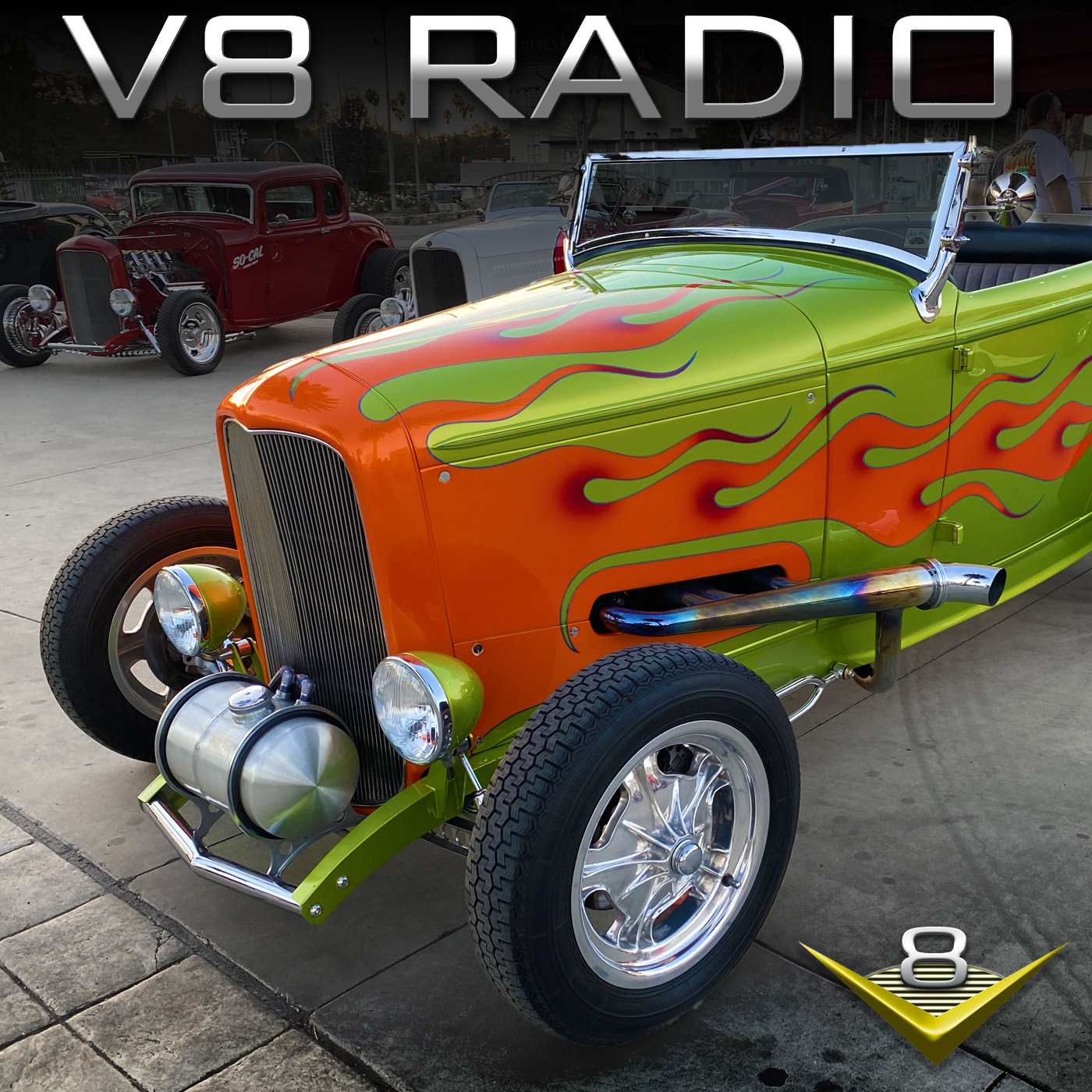 The 2 Million Dollar Merc, Grand National Roadster Show, SCTA Banquet, Trivia, and More on the V8 Radio Podcast