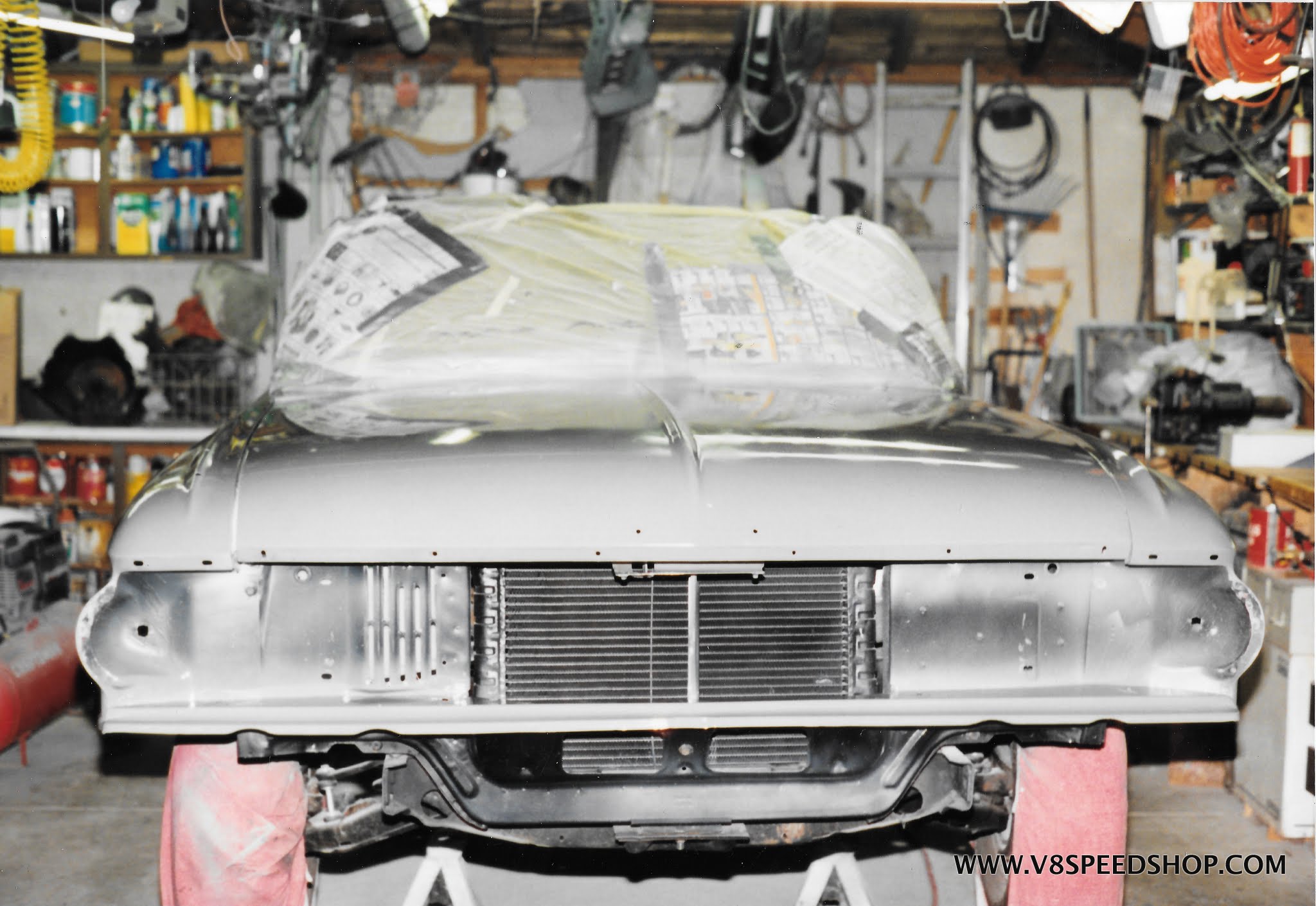 1962 Ford Galaxie 500 XL convertible in epoxy primer