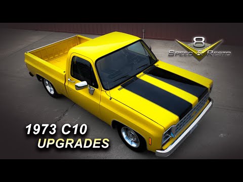 1973 Chevrolet C10 Pickup Upgrades at the V8 Speed and Resto Shop V8TV