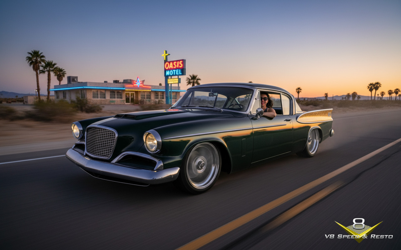 V8 Black Label Pro-Touring 1957 Studebaker Golden Hawk