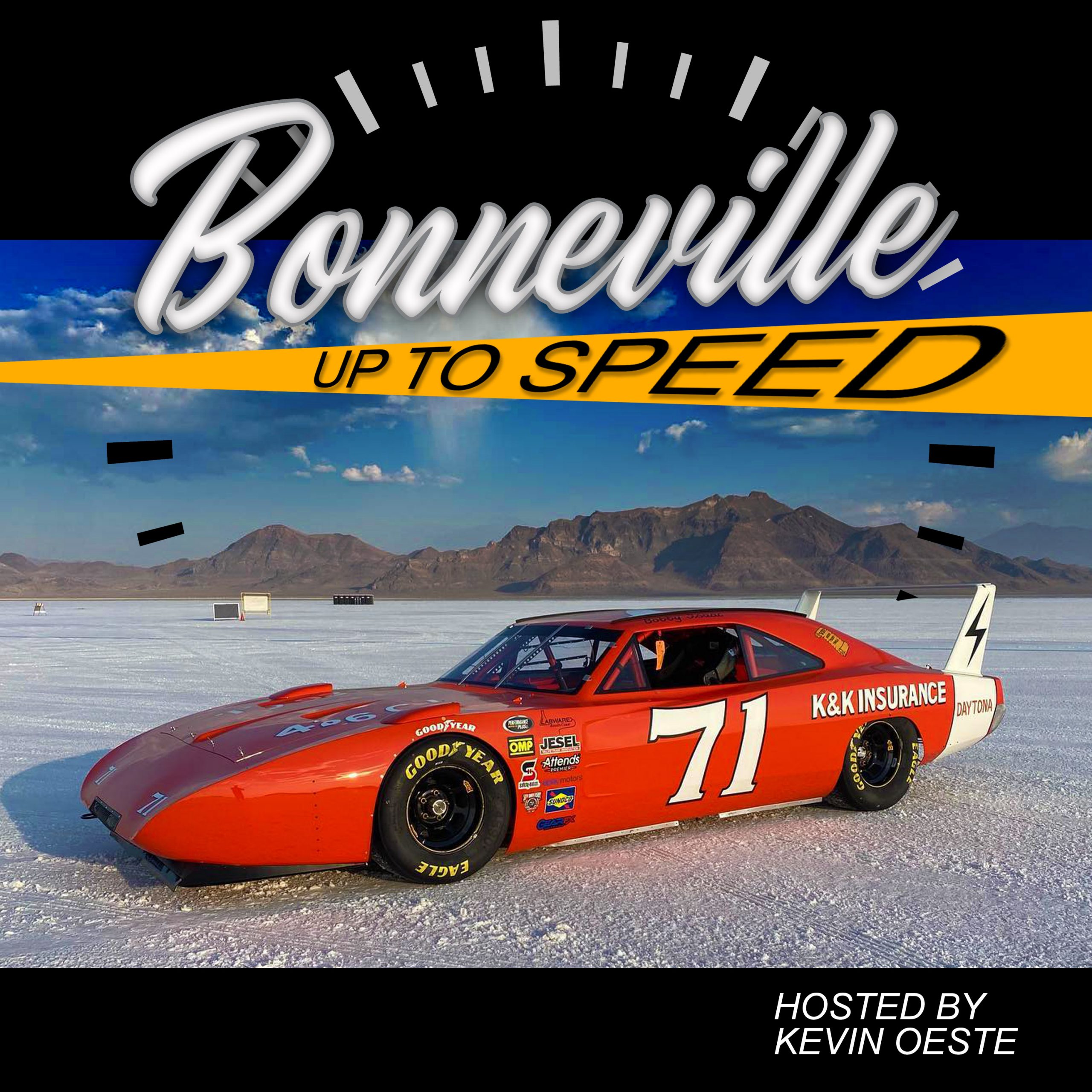From NASCAR to the Salt - Aaron Brown and the Garage Shop on the Bonneville Up To Speed Podcast!