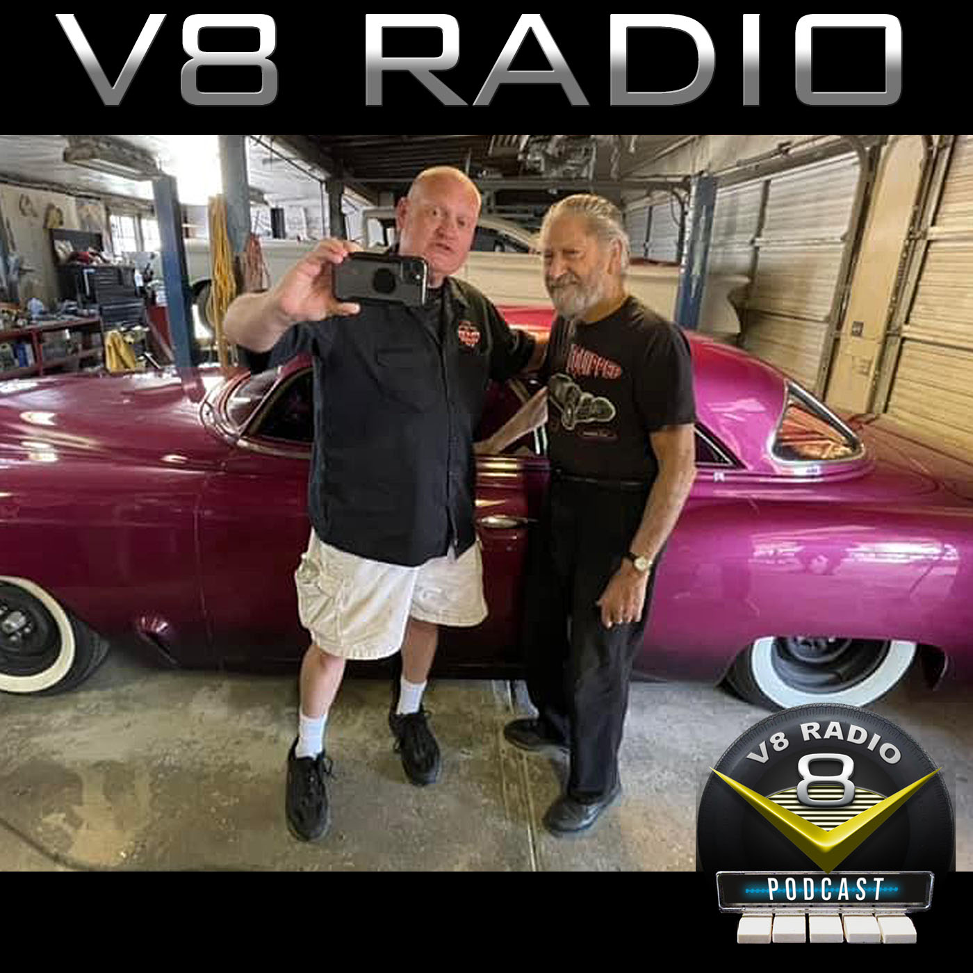 Lessons from Gene Winfield, Walker Evans, and Jack Roush SEMA Hall Of Fame Members plus the Street Machine Nationals on the V8 Radio Podcast
