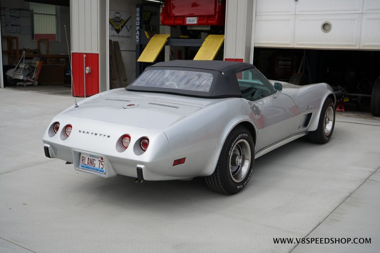 1975 Chevrolet Corvette Maintenance and Upgrades at the V8 Speed and Resto Shop
