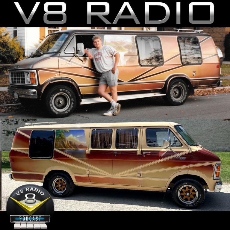 The Return Of The Van,  Automotive Trivia, and More on the V8 Radio Podcast!