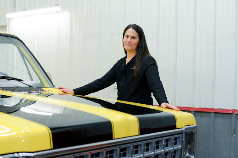 Kelle Oeste and V8 Speed and Resto Shop featured in Wall Street Journal