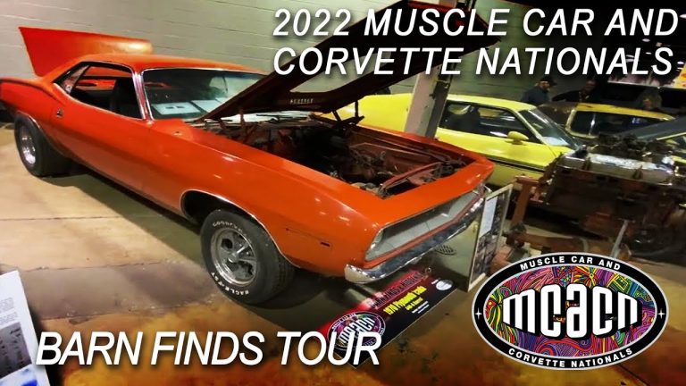 A walk through the Barn Finds and Hidden Gems at the 2022 Muscle Car and Corvette Nationals MCACN