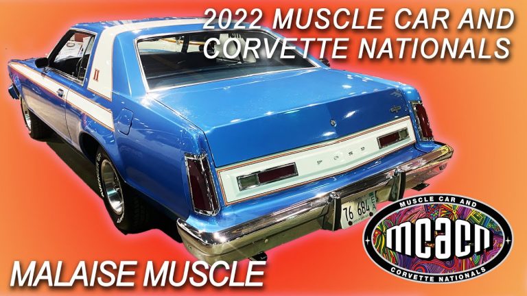 Malaise Era Muscle – 1970s and 1980s cars at the 2022 Muscle Car and Corvette Nationals MCACN