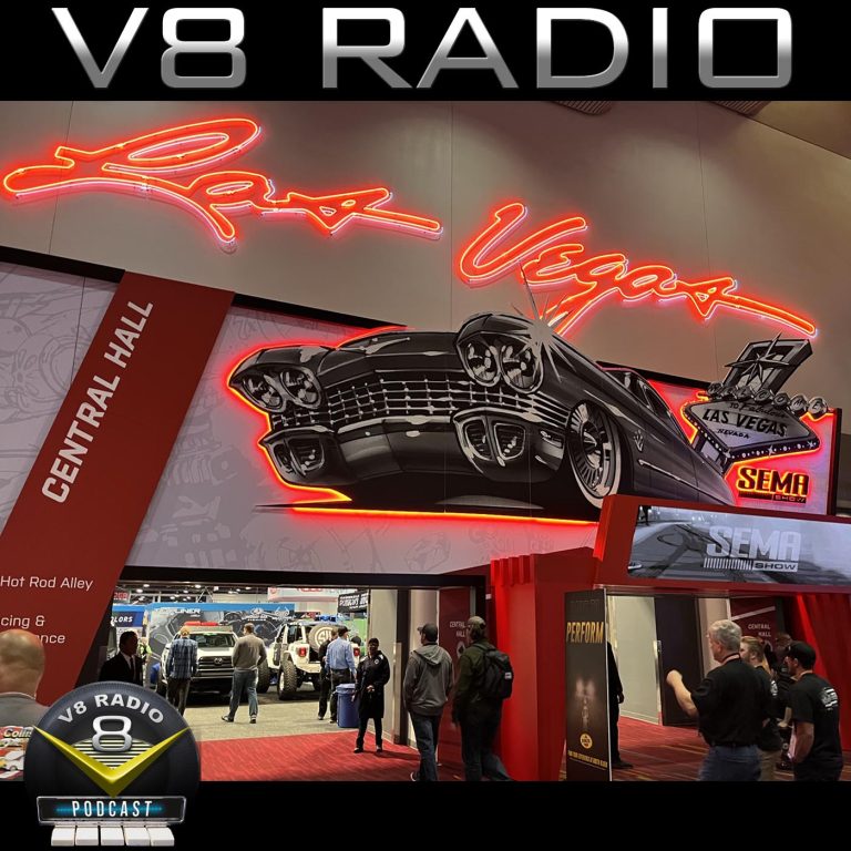 2022 SEMA Moments, MCACN Preview, Automotive Trivia, and More on the V8 Radio Podcast!