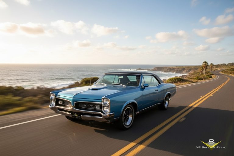 1967 Pontiac GTO Complete Restoration Video at V8 Speed and Resto Shop with Photo Gallery