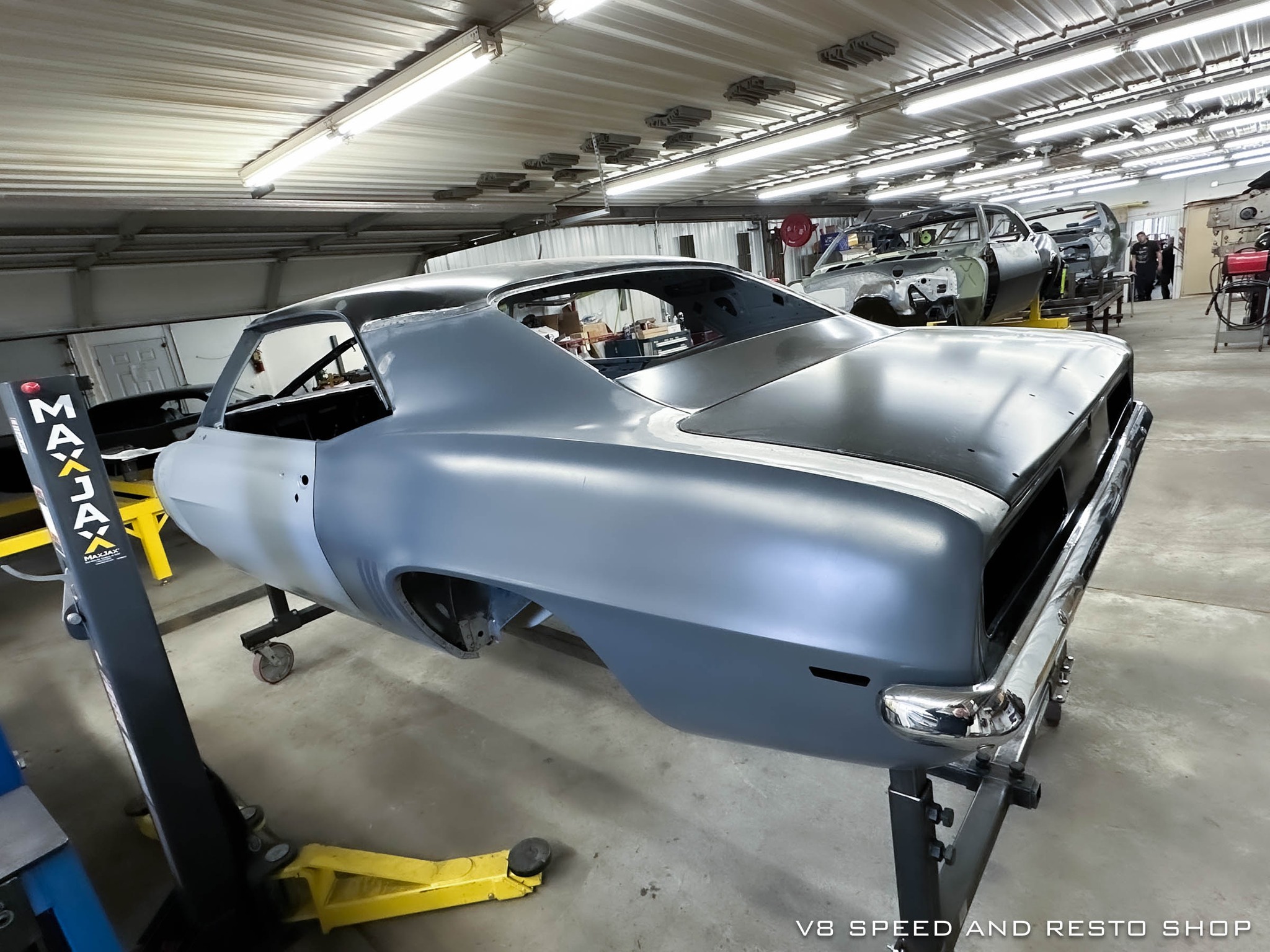 Classic Car Restoration Fabrication Center at the V8 Speed and Resto Shop