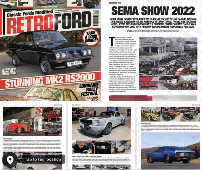 International Magazines Cover The 2022 Show, V8 Speed and Resto’s Kevin Oeste Makes Cameo