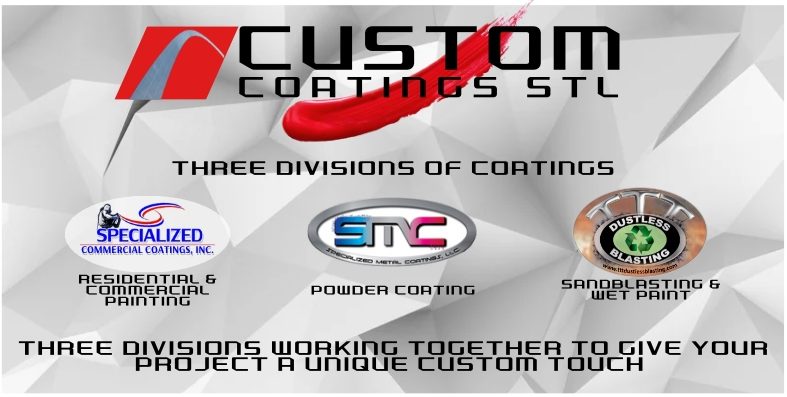Custom Coatings STL Main Logo