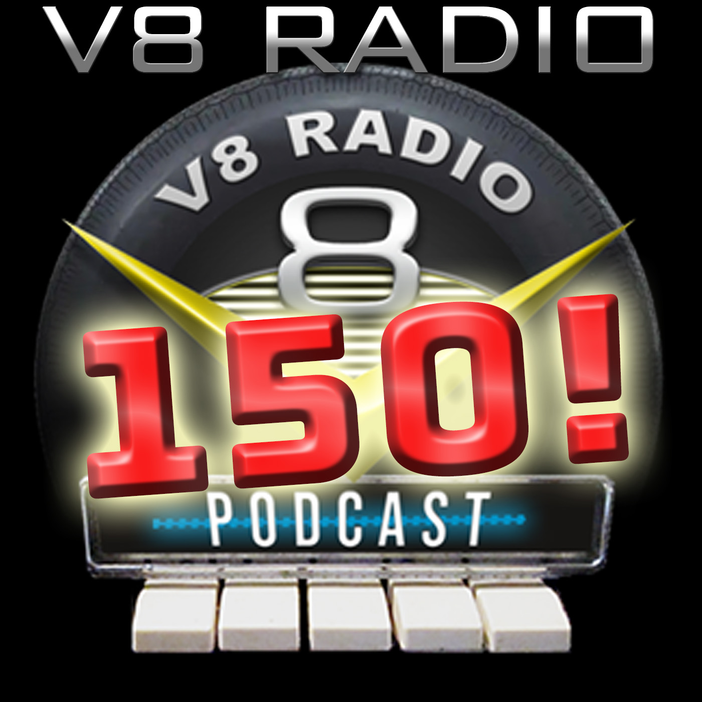 SPECIAL 150TH EPISODE! Not 1, but 2 HUGE ANNOUNCEMENTS on the V8 Radio Podcast!