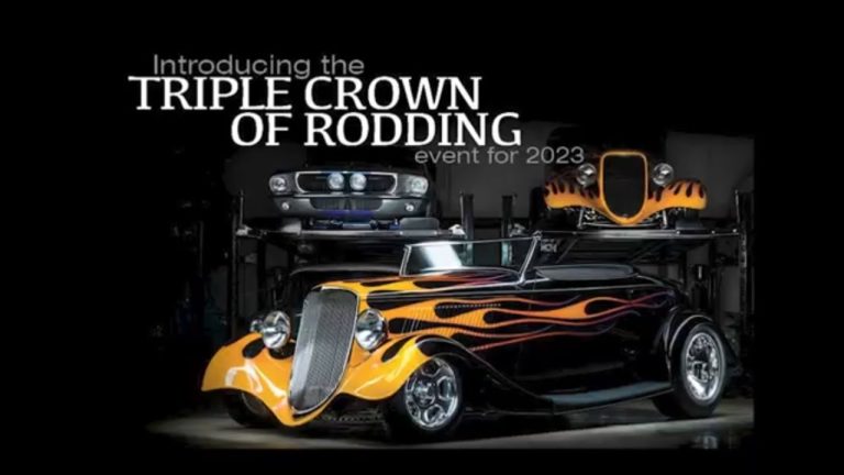 Triple Crown of Rodding September 8 and 9 2023 Nashville Motor Speedway Hot Rod Event