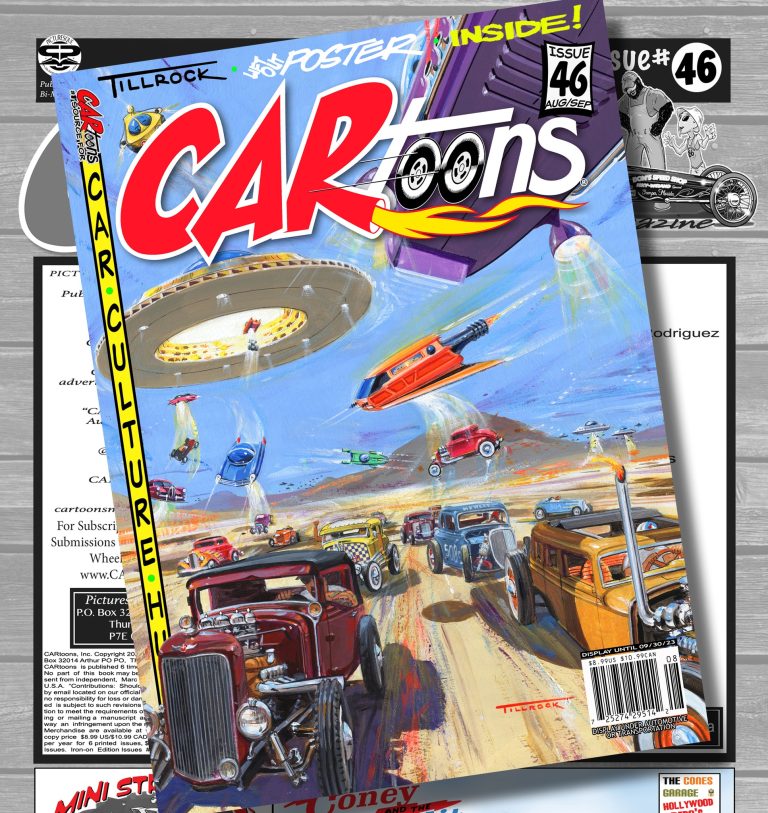 New CARtoons Magazine (FINALLY!) Features Ed Tillrock Artwork