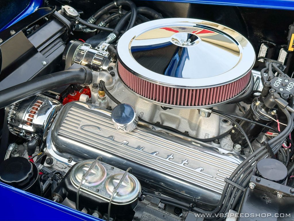 Custom 1969 Chevrolet Corvette Roadster built by V8 Speed and Resto Shop