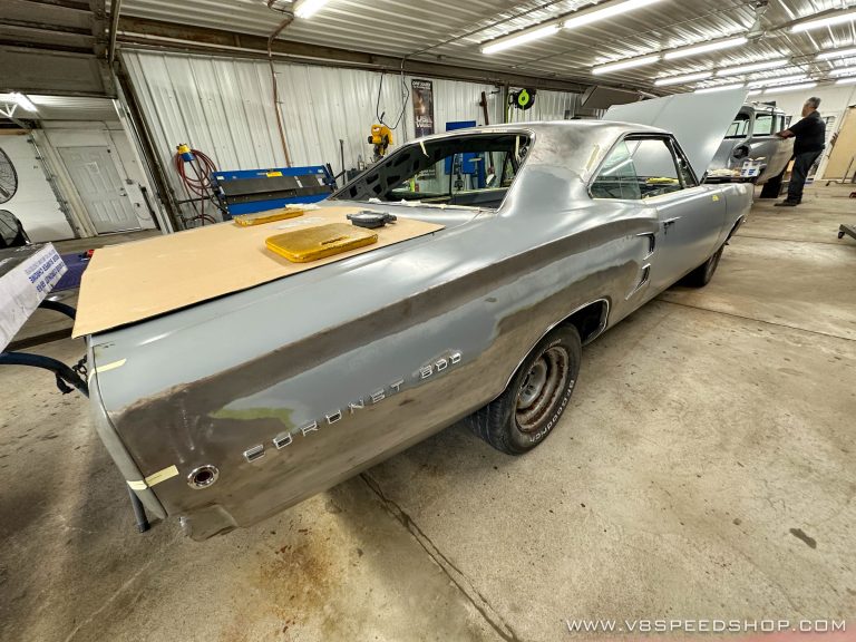 1968 Dodge Coronet Restoration at V8 Speed and Resto Shop