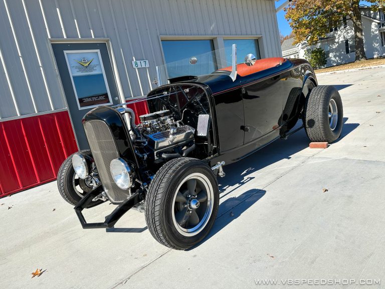 1932 Ford Roadster Rewire at V8 Speed and Resto Shop