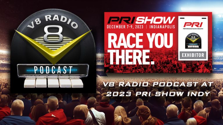 V8 Radio Podcast Live Recording at the 2023 Performance Racing Industry Show (PRI) in Indianapolis