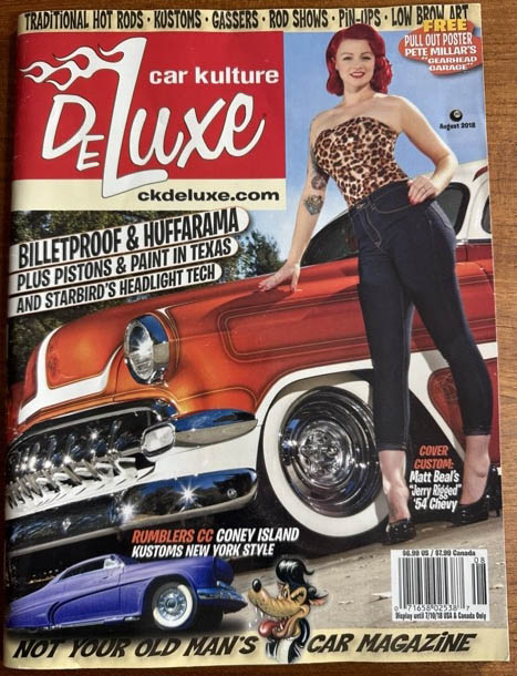 Mr. Chevy Gasser Featured in Car Kulture DeLuxe Magazine