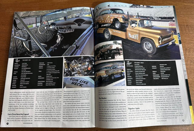 Mr. Chevy Gasser Featured in Car Kulture DeLuxe Magazine