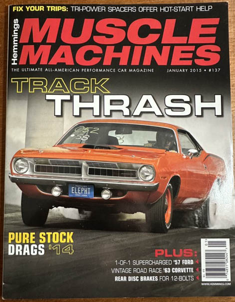 Mr. Chevy Gasser Featured in Hemmings Muscle Machines Magazine